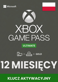 XBOX GAME PASS ULTIMATE 12 MIESIĘCY EA PLAY + LIVE GOLD + CORE
