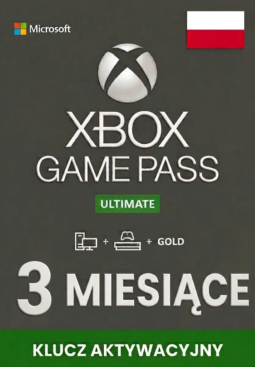 XBOX GAME PASS ULTIMATE 90 DNI LIVE GOLD